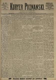 Kurier Poznański 1890.10.05 R.19 nr229