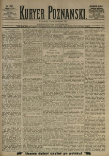 Kurier Poznański 1890.10.05 R.19 nr229