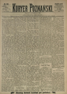 Kurier Poznański 1890.10.10 R.19 nr233