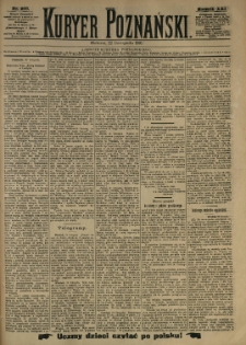 Kurier Poznański 1890.11.22 R.19 nr269