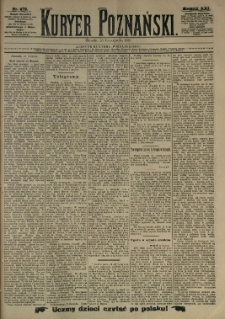 Kurier Poznański 1890.11.26 R.19 nr272
