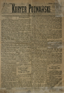Kurier Poznański 1892.01.03 R.21 nr2