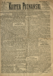 Kurier Poznański 1892.01.08 R.21 nr5