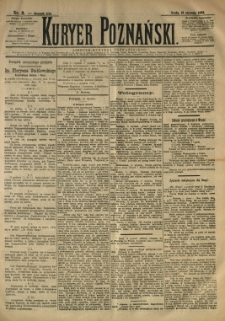 Kurier Poznański 1892.01.13 R.21 nr9