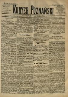 Kurier Poznański 1892.01.27 R.21 nr21
