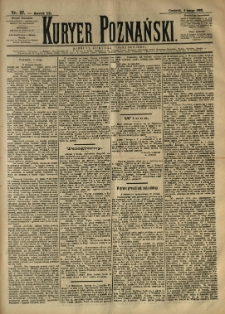 Kurier Poznański 1892.02.04 R.21 nr27