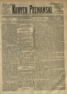 Kurier Poznański 1892.02.20 R.21 nr41