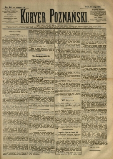 Kurier Poznański 1892.02.24 R.21 nr44