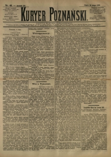 Kurier Poznański 1892.02.26 R.21 nr46