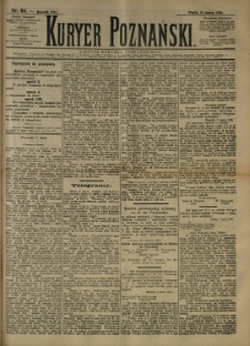 Kurier Poznański 1892.03.18 R.21 nr64