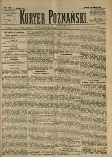 Kurier Poznański 1892.03.22 R.21 nr67