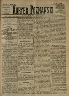 Kurier Poznański 1892.03.30 R.21 nr73