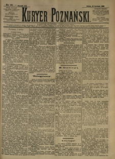 Kurier Poznański 1892.04.16 R.21 nr88