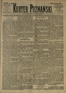Kurier Poznański 1892.04.30 R.21 nr99