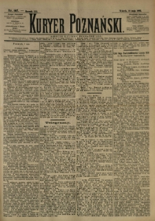 Kurier Poznański 1892.05.10 R.21 nr107