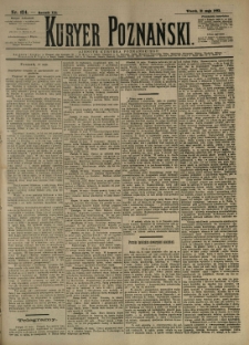 Kurier Poznański 1892.05.31 R.21 nr124
