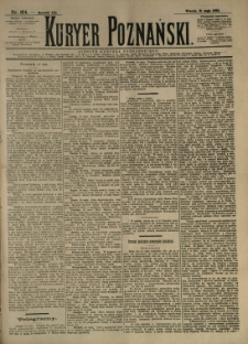 Kurier Poznański 1892.05.31 R.21 nr124