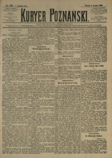 Kurier Poznański 1892.08.02 R.21 nr175