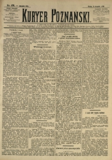 Kurier Poznański 1892.08.03 R.21 nr176