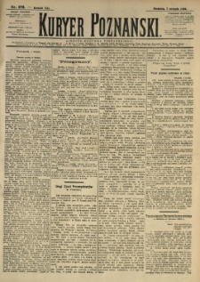 Kurier Poznański 1892.08.07 R.21 nr180