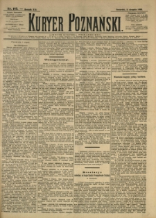 Kurier Poznański 1892.08.11 R.21 nr183