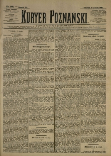Kurier Poznański 1892.08.18 R.21 nr188