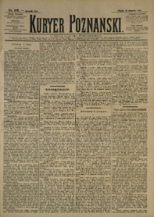 Kurier Poznański 1892.08.19 R.21 nr189