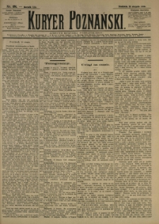 Kurier Poznański 1892.08.21 R.21 nr191