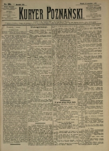 Kurier Poznański 1892.09.02 R.21 nr201