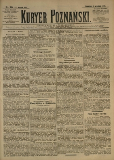 Kurier Poznański 1892.09.15 R.21 nr211