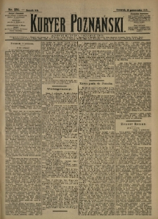 Kurier Poznański 1892.10.13 R.21 nr235