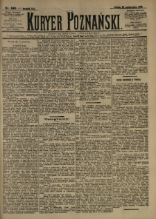 Kurier Poznański 1892.10.22 R.21 nr243