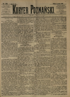 Kurier Poznański 1892.12.03 R.21 nr278