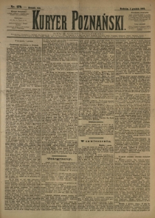 Kurier Poznański 1892.12.04 R.21 nr279