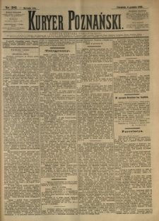 Kurier Poznański 1892.12.08 R.21 nr282