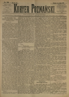 Kurier Poznański 1892.12.13 R.21 nr285
