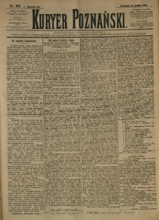 Kurier Poznański 1892.12.15 R.21 nr287