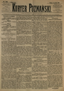 Kurier Poznański 1892.12.17 R.21 nr289