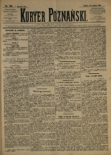 Kurier Poznański 1892.12.20 R.21 nr291
