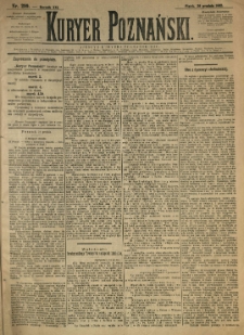 Kurier Poznański 1892.12.30 R.21 nr299