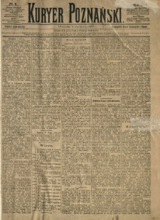 Kurier Poznański 1888.01.03 R.17 nr2
