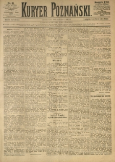 Kurier Poznański 1888.01.26 R.17 nr21