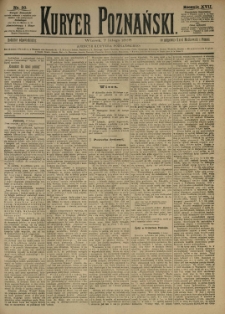 Kurier Poznański 1888.02.07 R.17 nr30