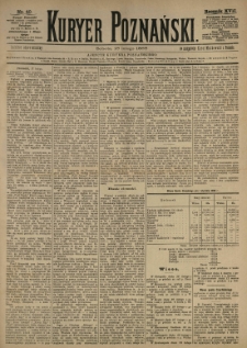 Kurier Poznański 1888.02.18 R.17 nr40