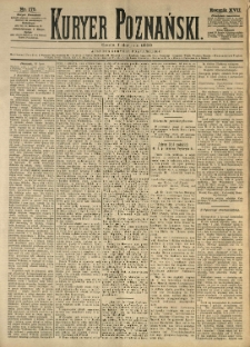 Kurier Poznański 1888.08.01 R.17 nr175