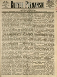 Kurier Poznański 1888.08.11 R.17 nr184