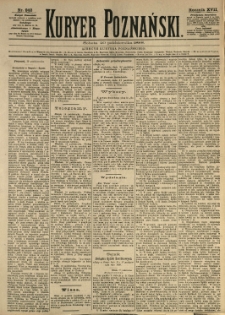 Kurier Poznański 1888.10.20 R.17 nr242