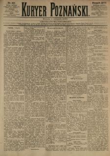 Kurier Poznański 1888.11.03 R.17 nr253