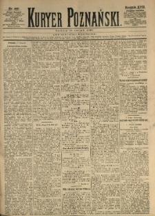 Kurier Poznański 1888.11.18 R.17 nr266