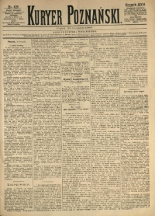 Kurier Poznański 1888.11.30 R.17 nr276
